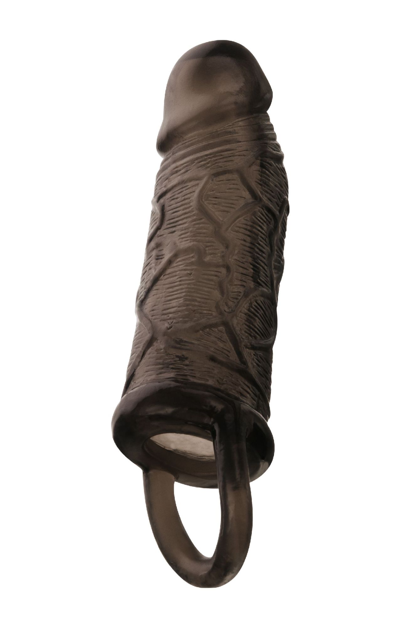 насадка toyfa xlover, для увеличения размера с кольцом, tpe, чёрная, 14,5 см в Краснодаре