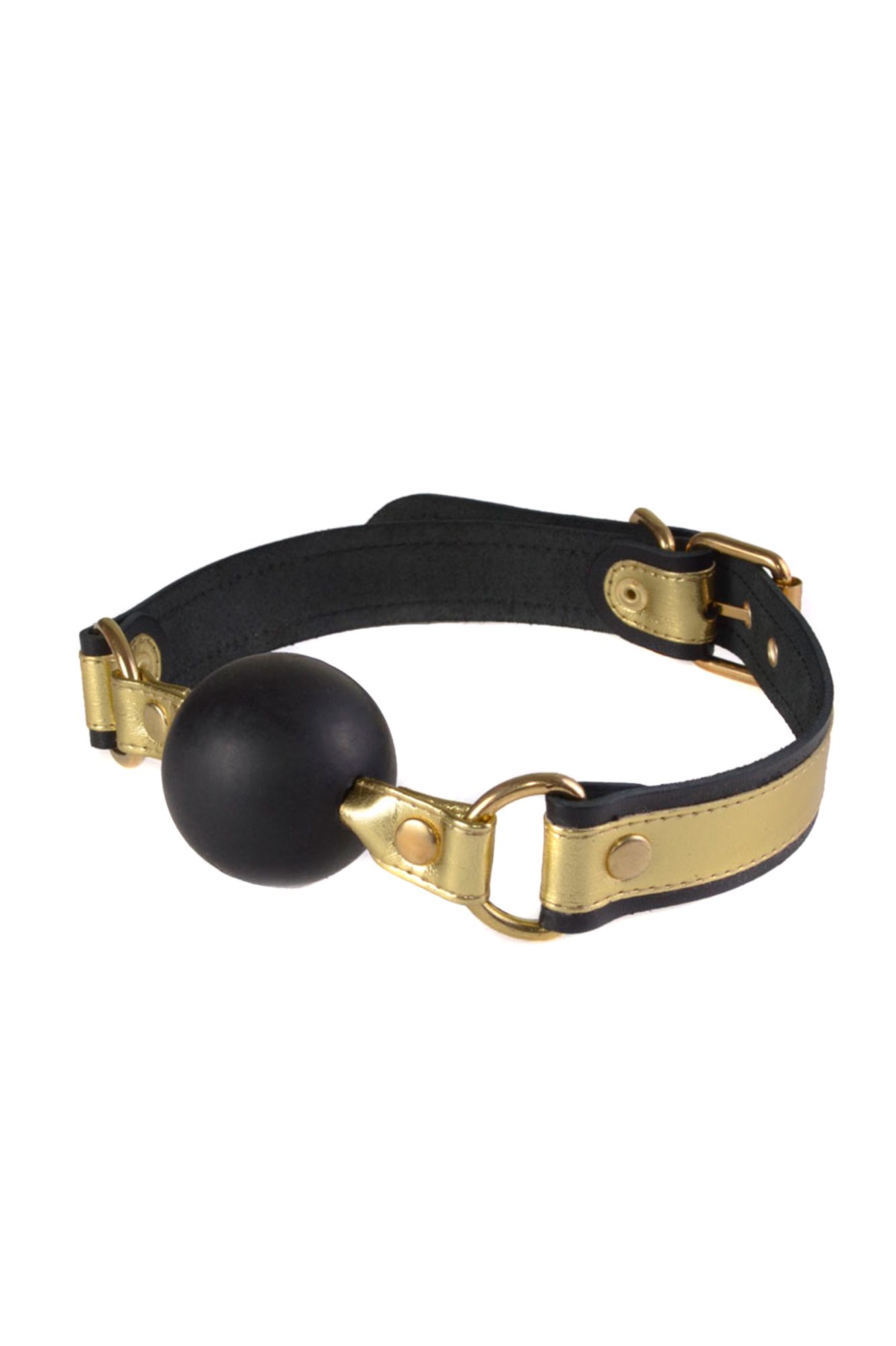 кляп sitabella, кожа, золотой в Краснодаре