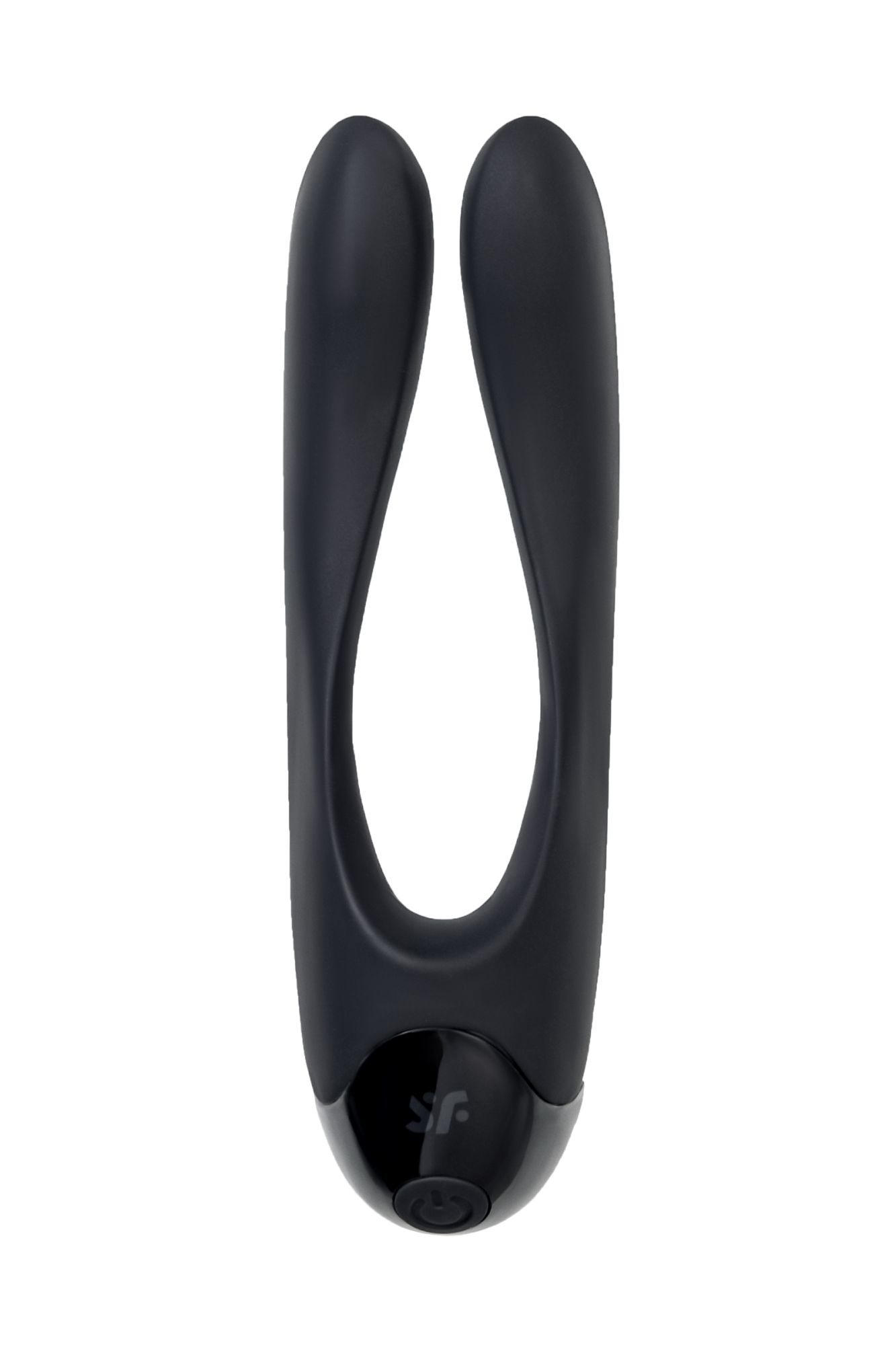 многофункциональный стимулятор для пар satisfyer partner candy cane, силикон, чёрный в Краснодаре