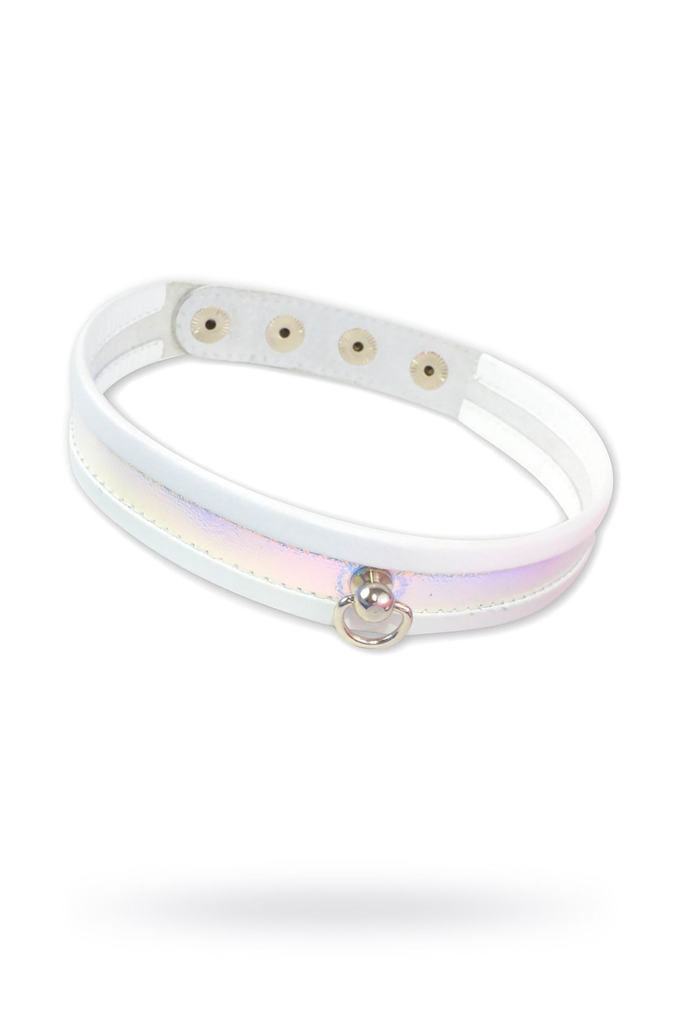 ошейник sitabella, кожа, белый в Краснодаре