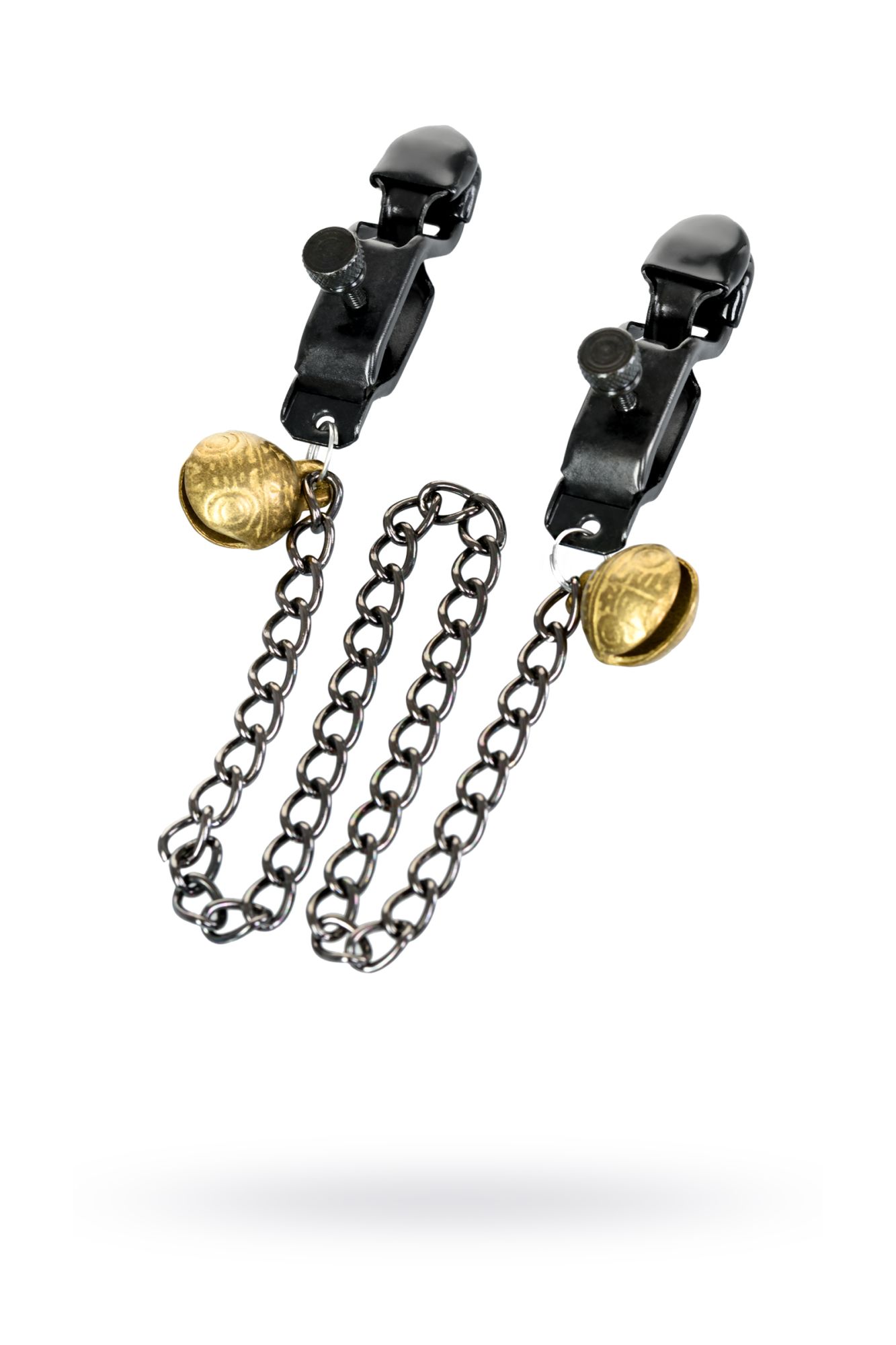 зажимы для сосков theatre by toyfa с цепочкой, металл, черные в Краснодаре