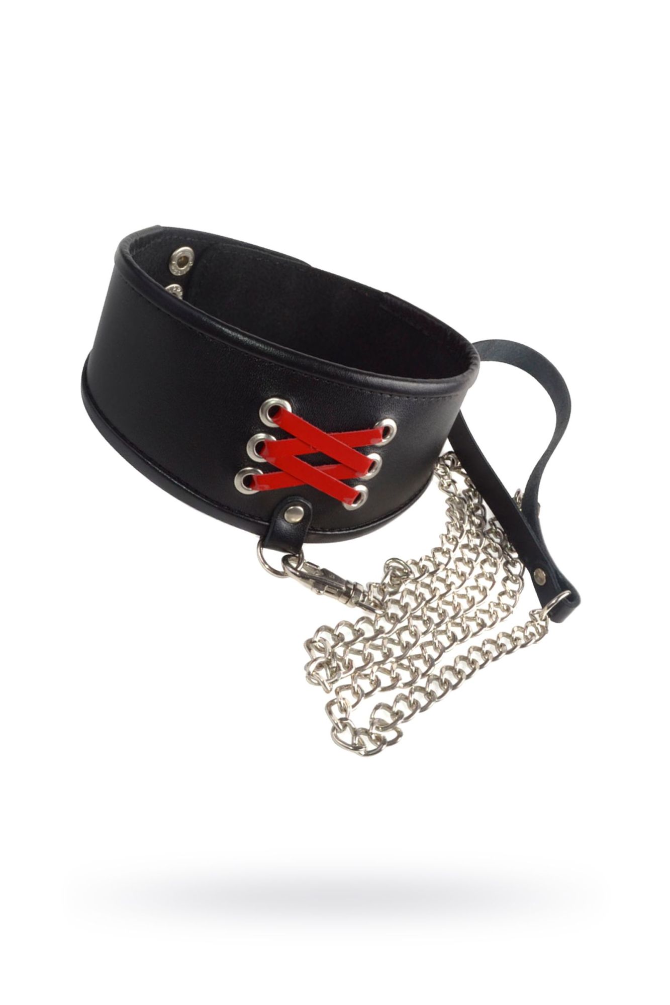 ошейник sitabella, кожа, чёрный в Краснодаре