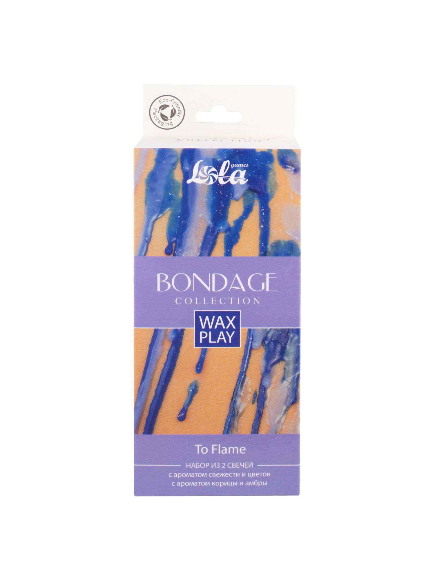 набор из 2 wax play свечей bondage to flame 1067-02lola в Краснодаре