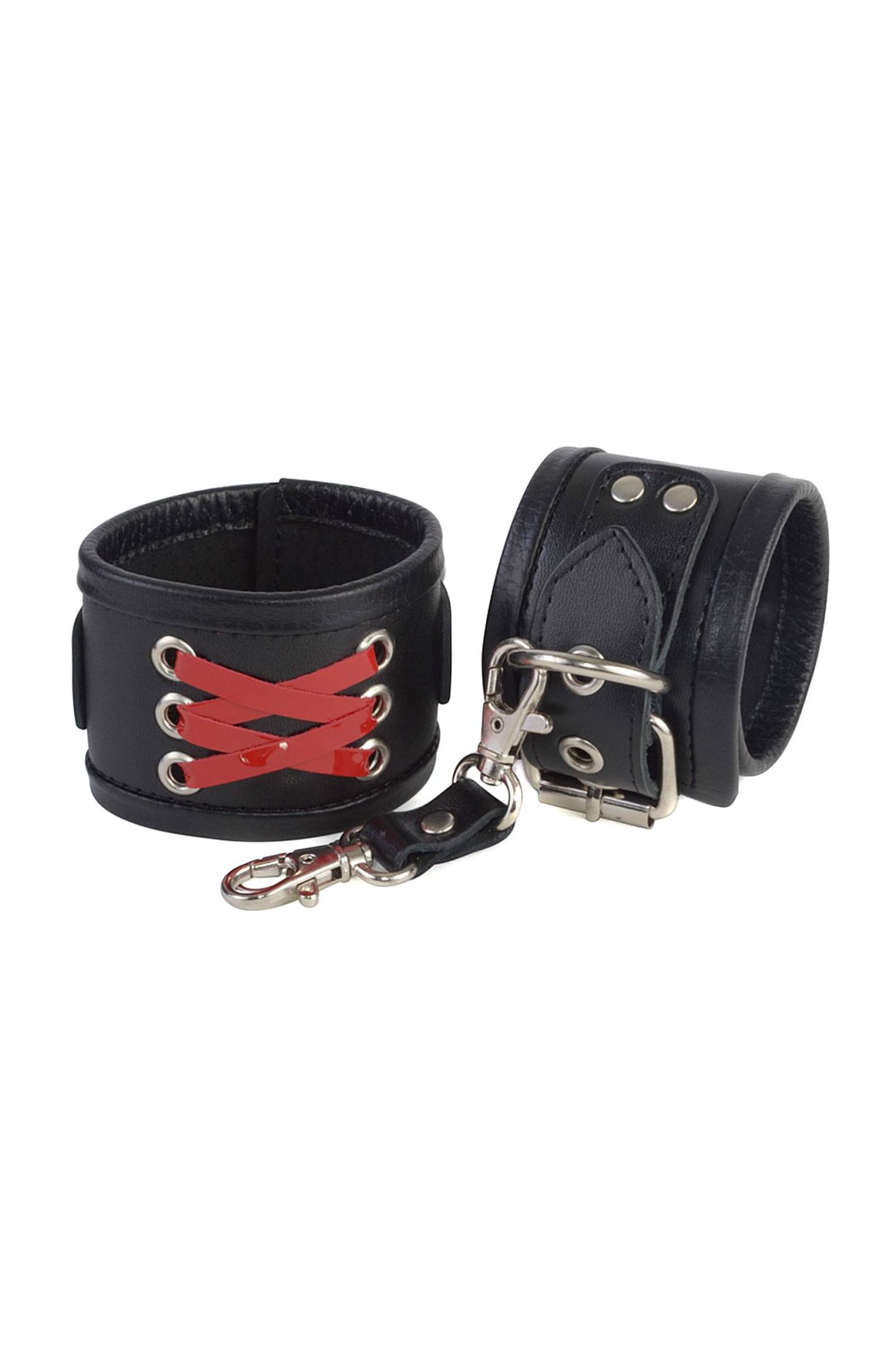 наручники sitabella, кожа, чёрные в Краснодаре