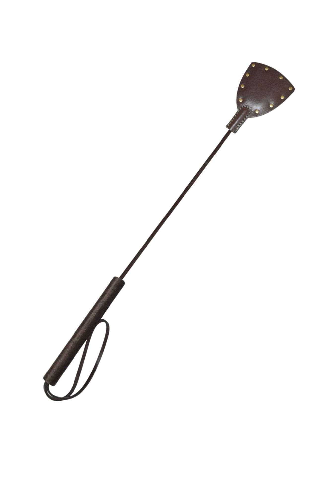 стек sitabella «готика», кожа, коричневый, 67 см в Краснодаре