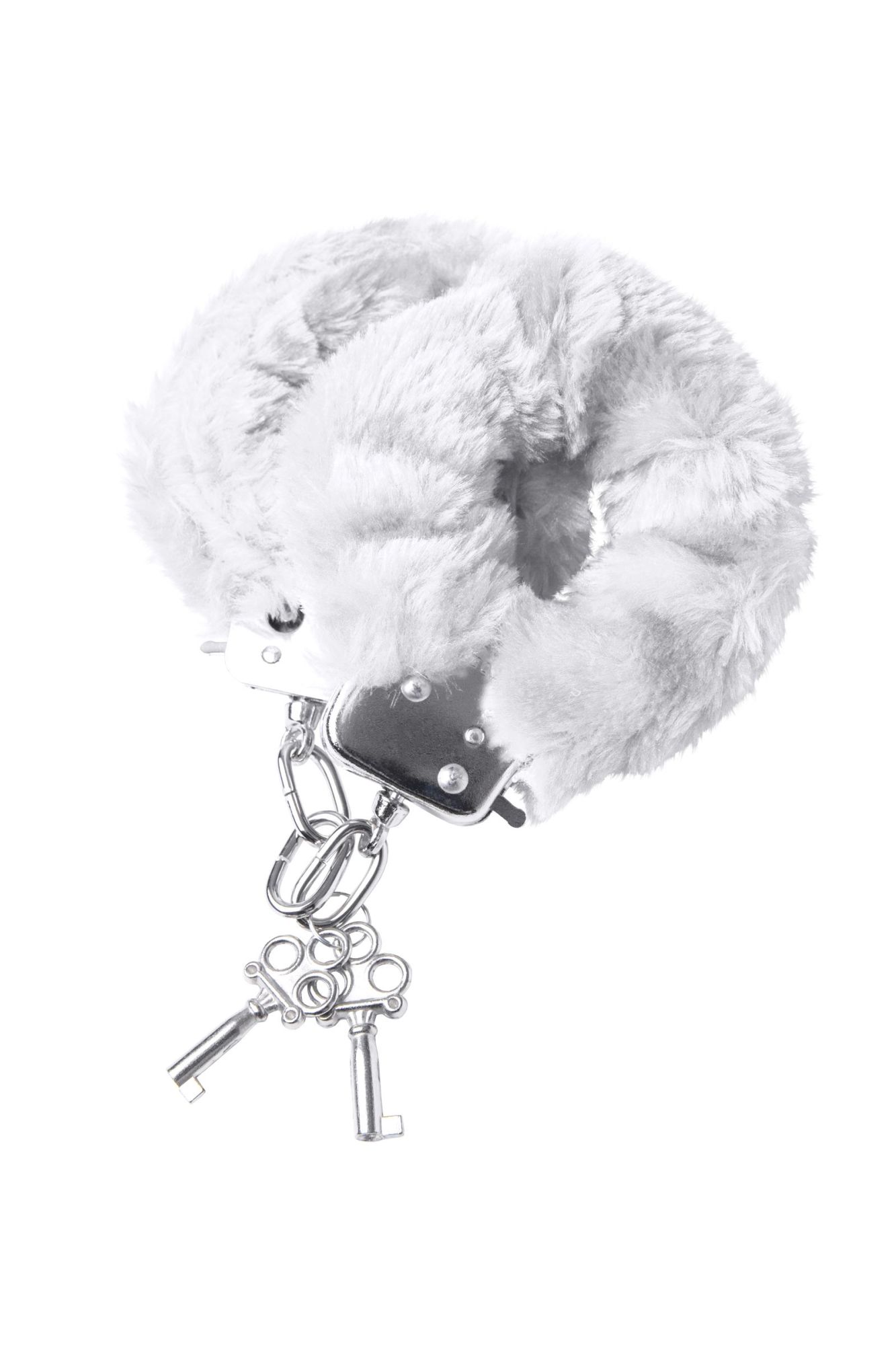 наручники штучки-дрючки, меховые, белые в Краснодаре