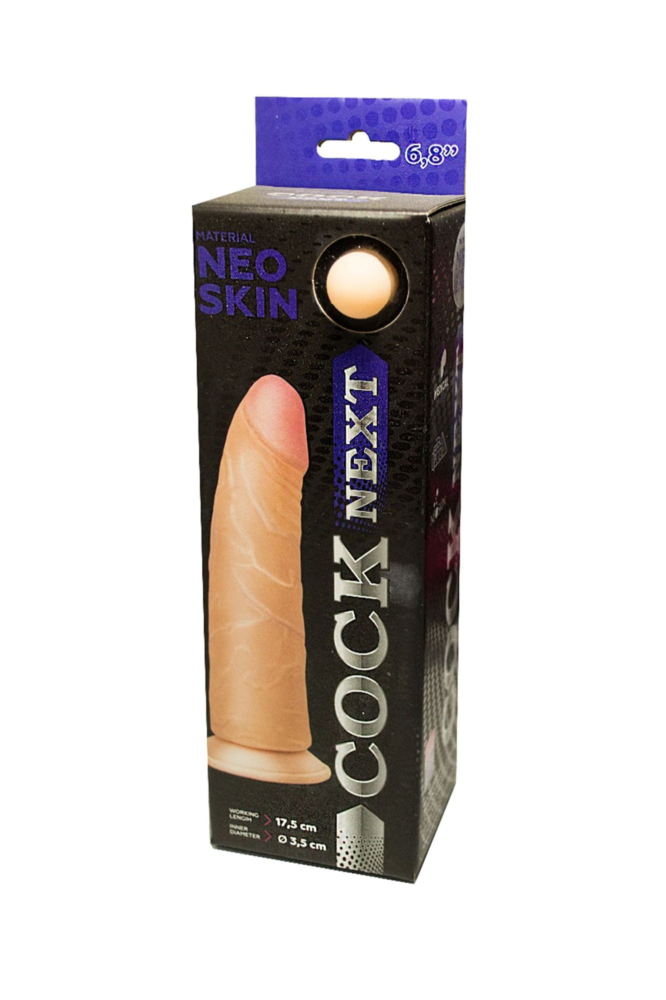 фаллоимитатор cock next lovetoy, tpr, телесный, 19 см в Краснодаре