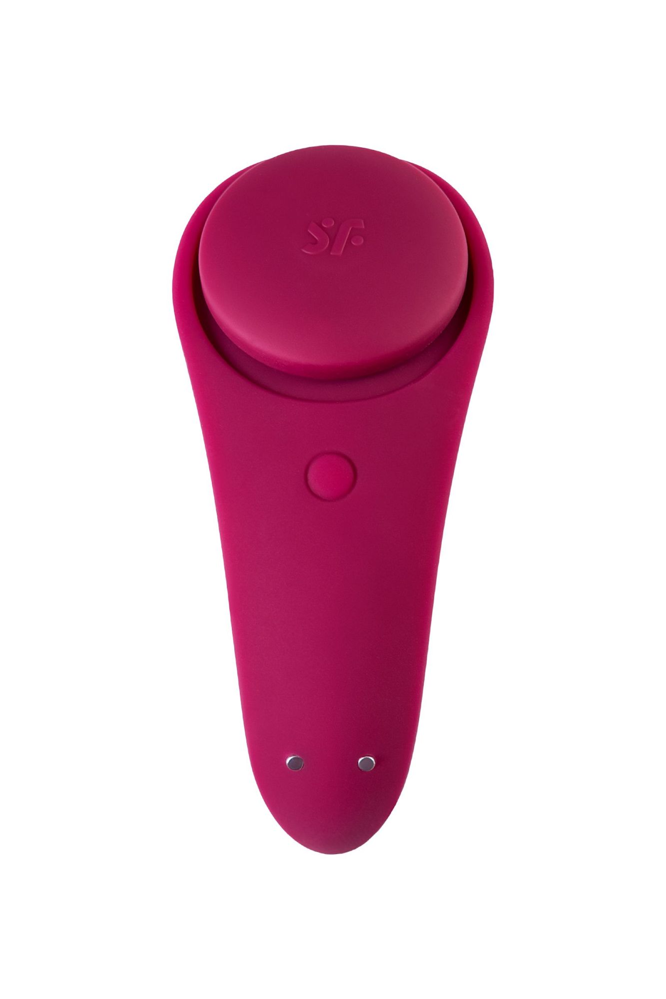 вибромассажер satisfyer sexy secret, силикон, красный, 8,5 см в Краснодаре