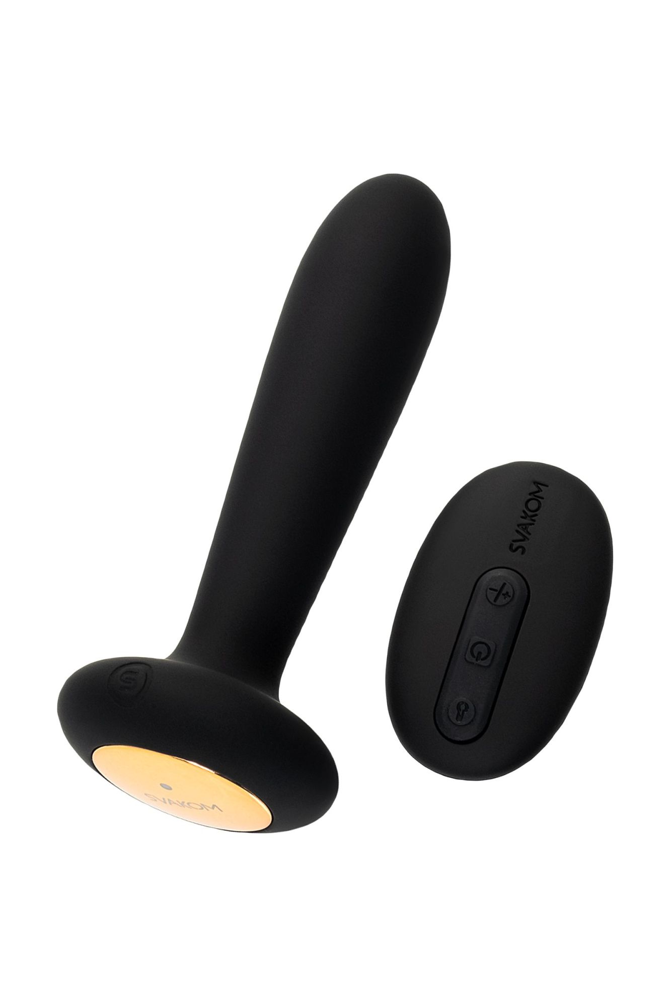 анальная втулка svakom primo, с подогревом, силикон, черный в Краснодаре