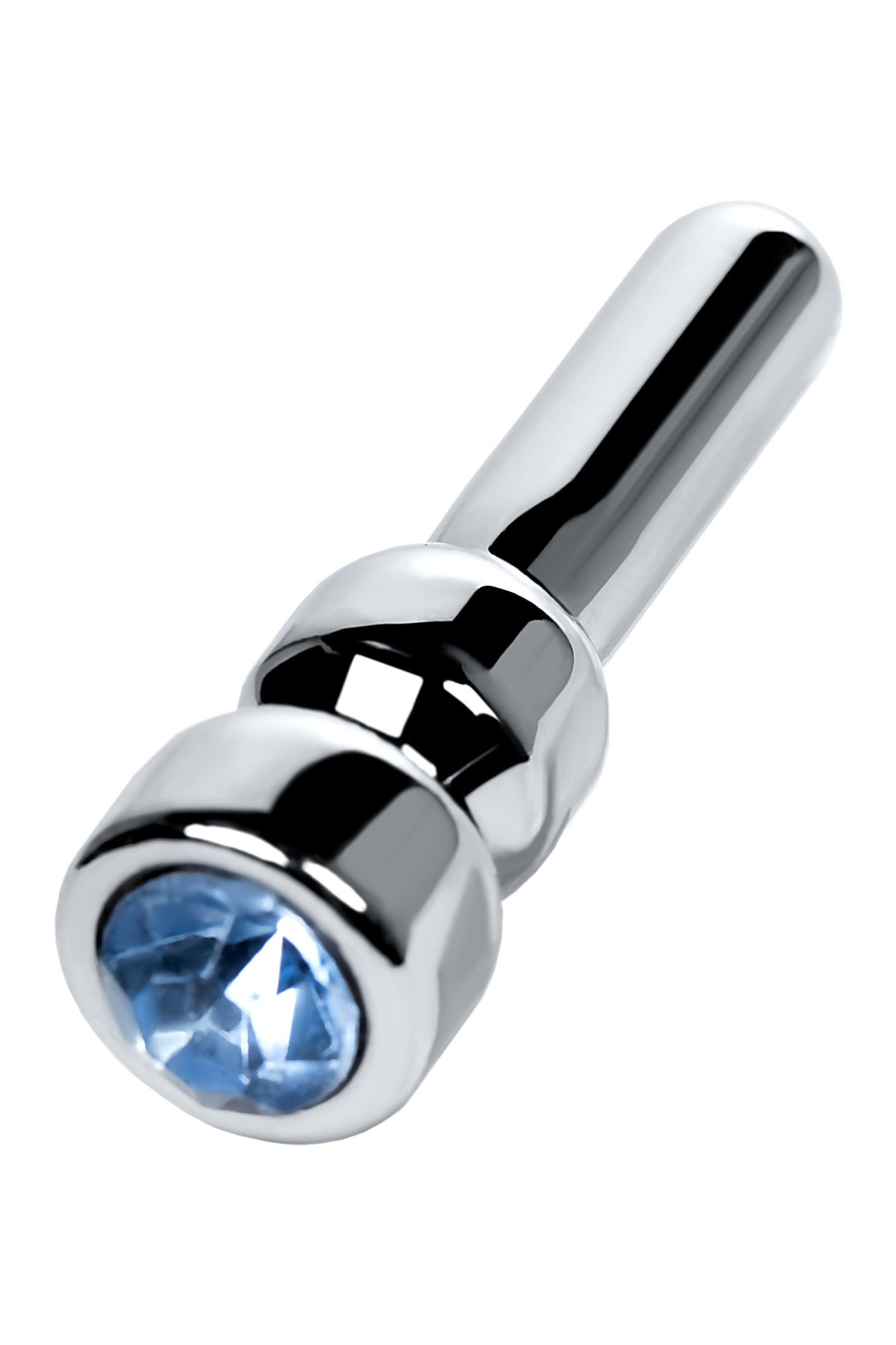 уретральный плаг со стразом малый, toyfa metal, серебряный в Краснодаре