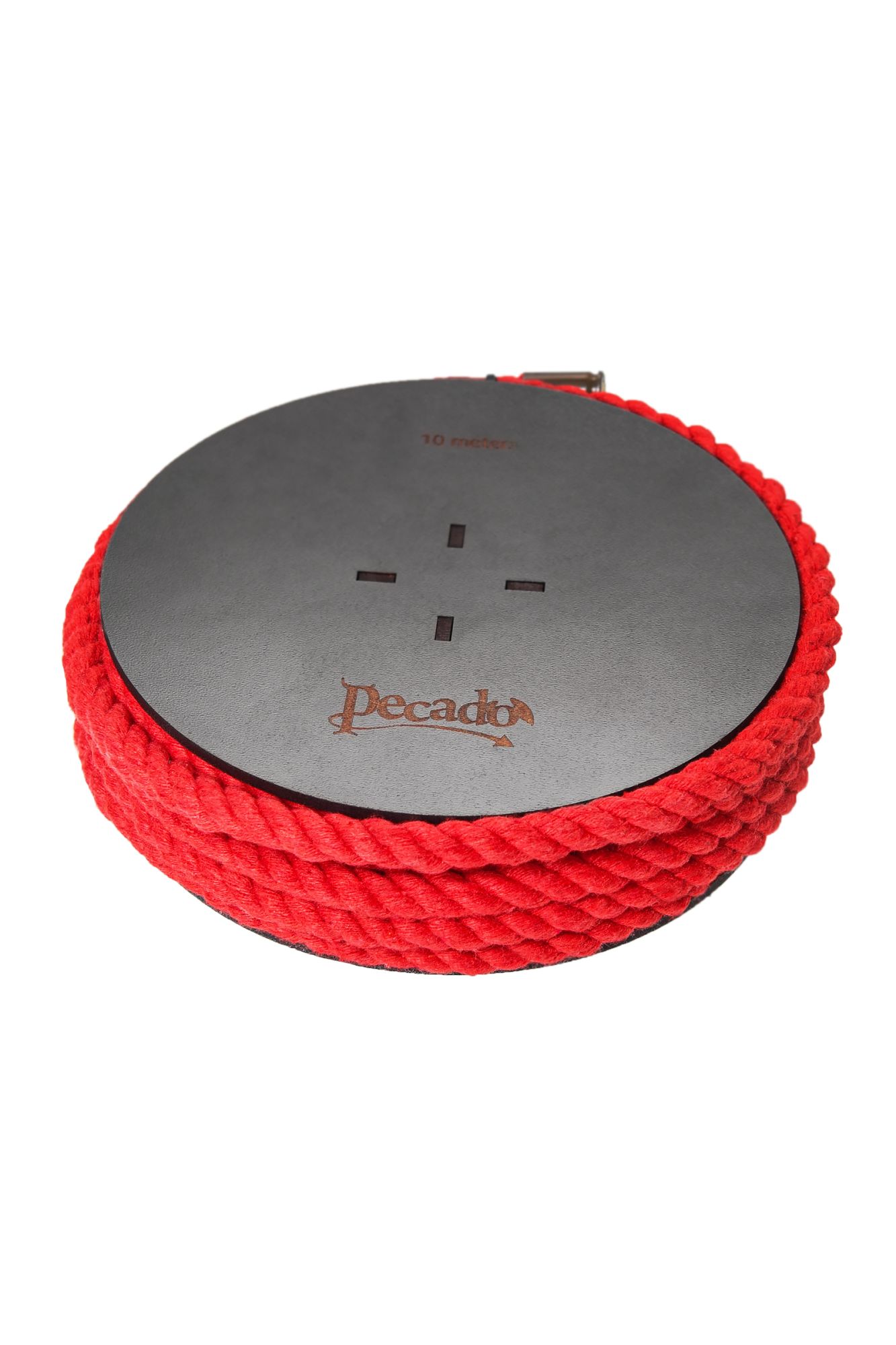 веревка для шибари pecado bdsm, на катушке, хлопок, красная, 10 м в Краснодаре