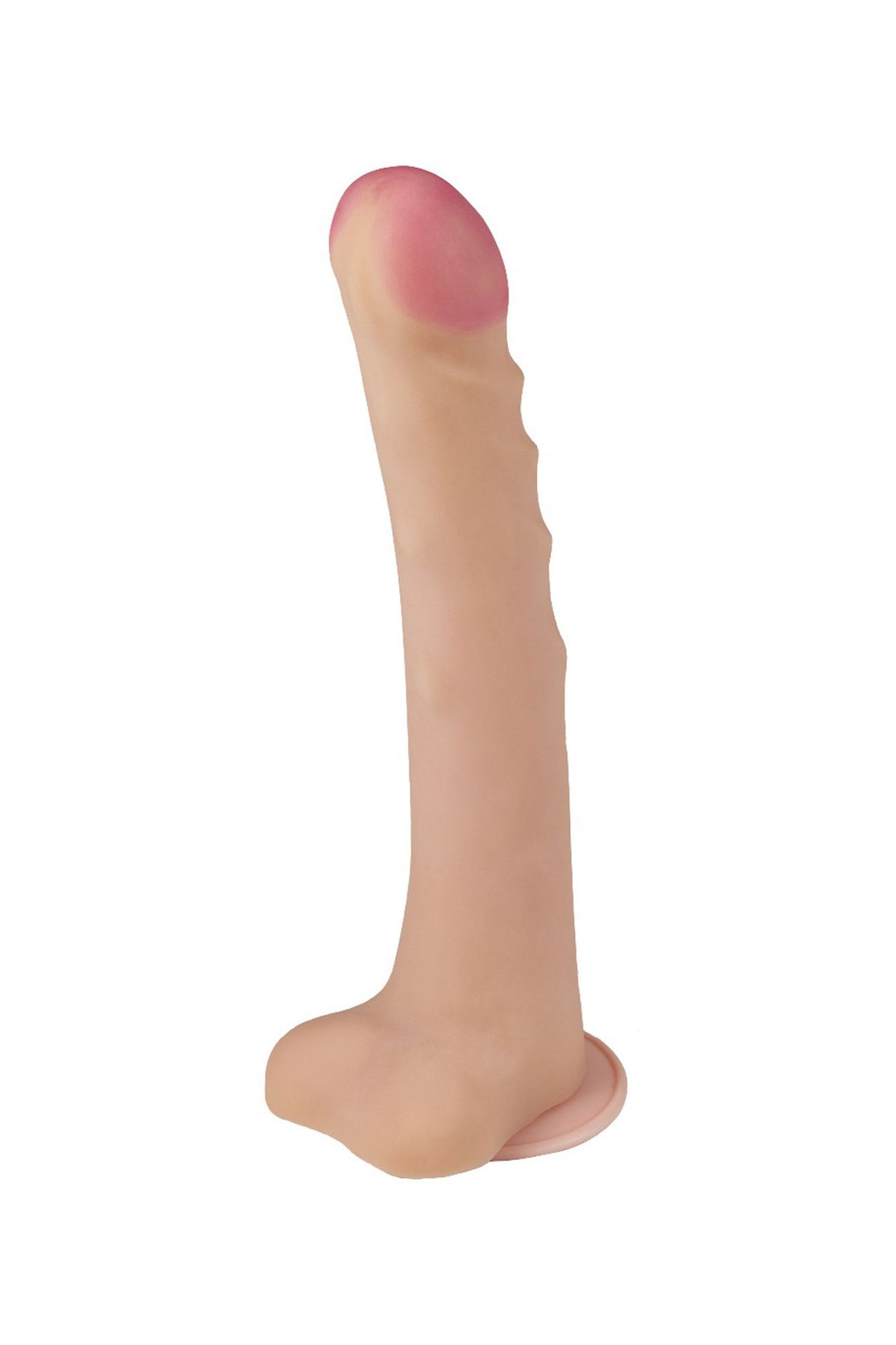 фаллоимитатор неоскин - супергигант с присоской lovetoy, tpr, телесный, 39 см в Краснодаре