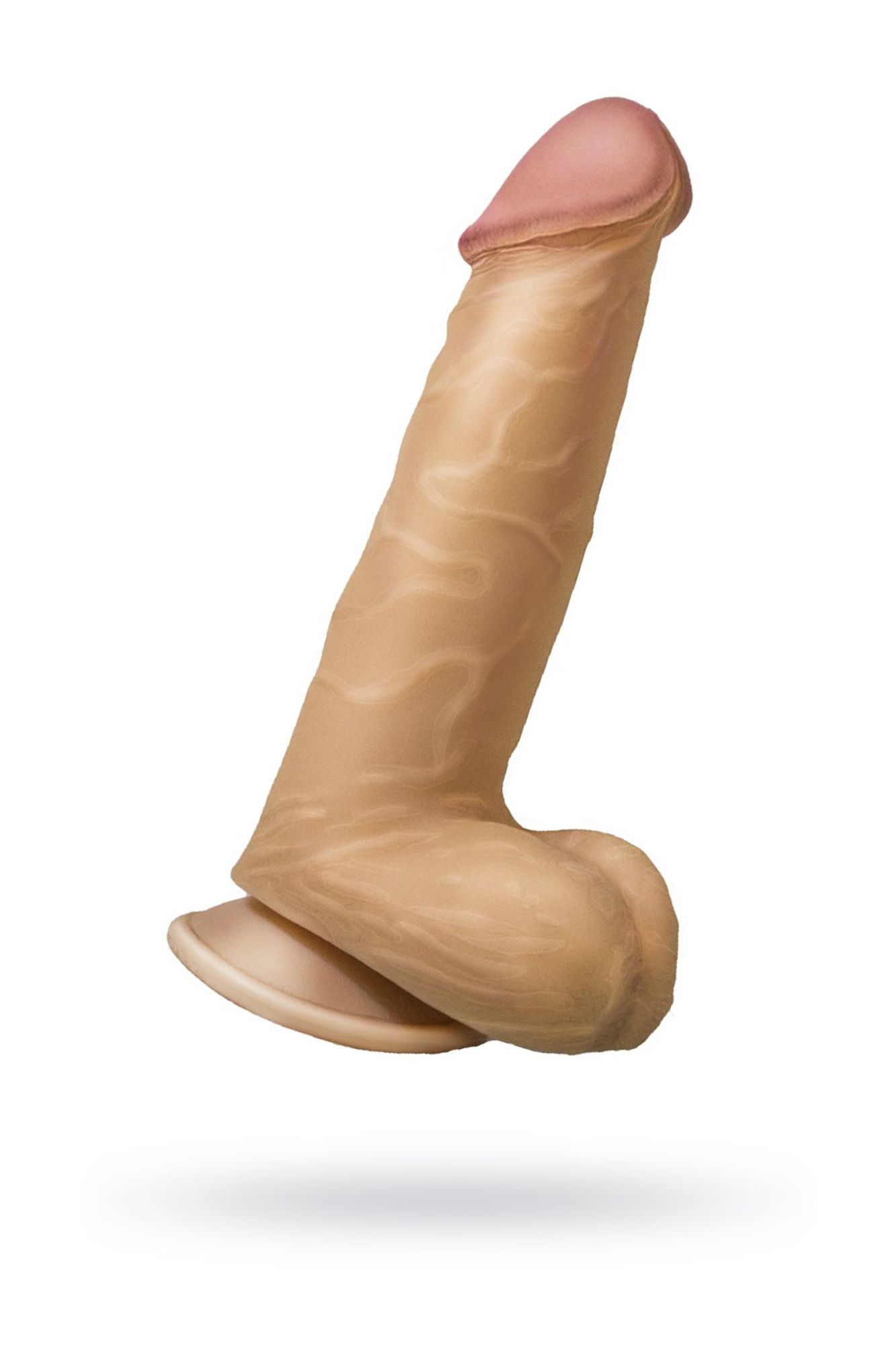 фаллоимитатор неоскин на присоске human copy lovetoy, tpr, телесный, 17 см в Краснодаре