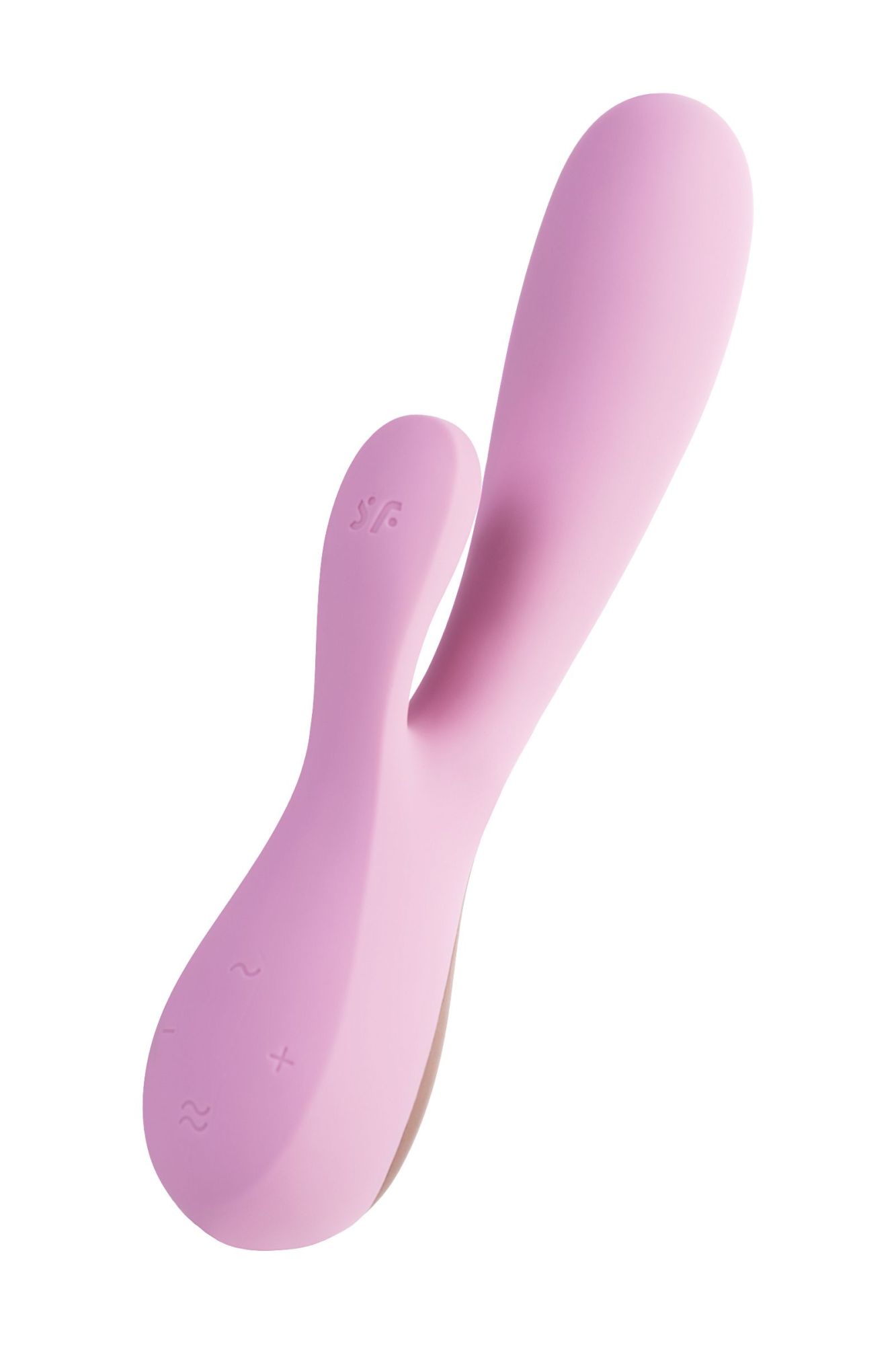 нереалистичный вибратор satisfyer mono flex, силикон, розовый, 20,4 см. в Краснодаре