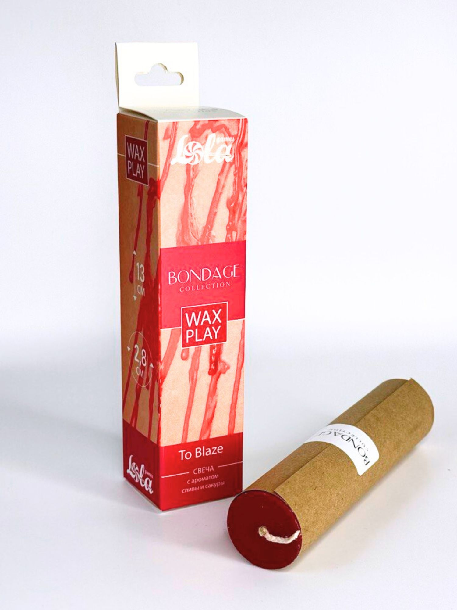 свеча для wax play bondage to blaze 1066-02lola в Краснодаре