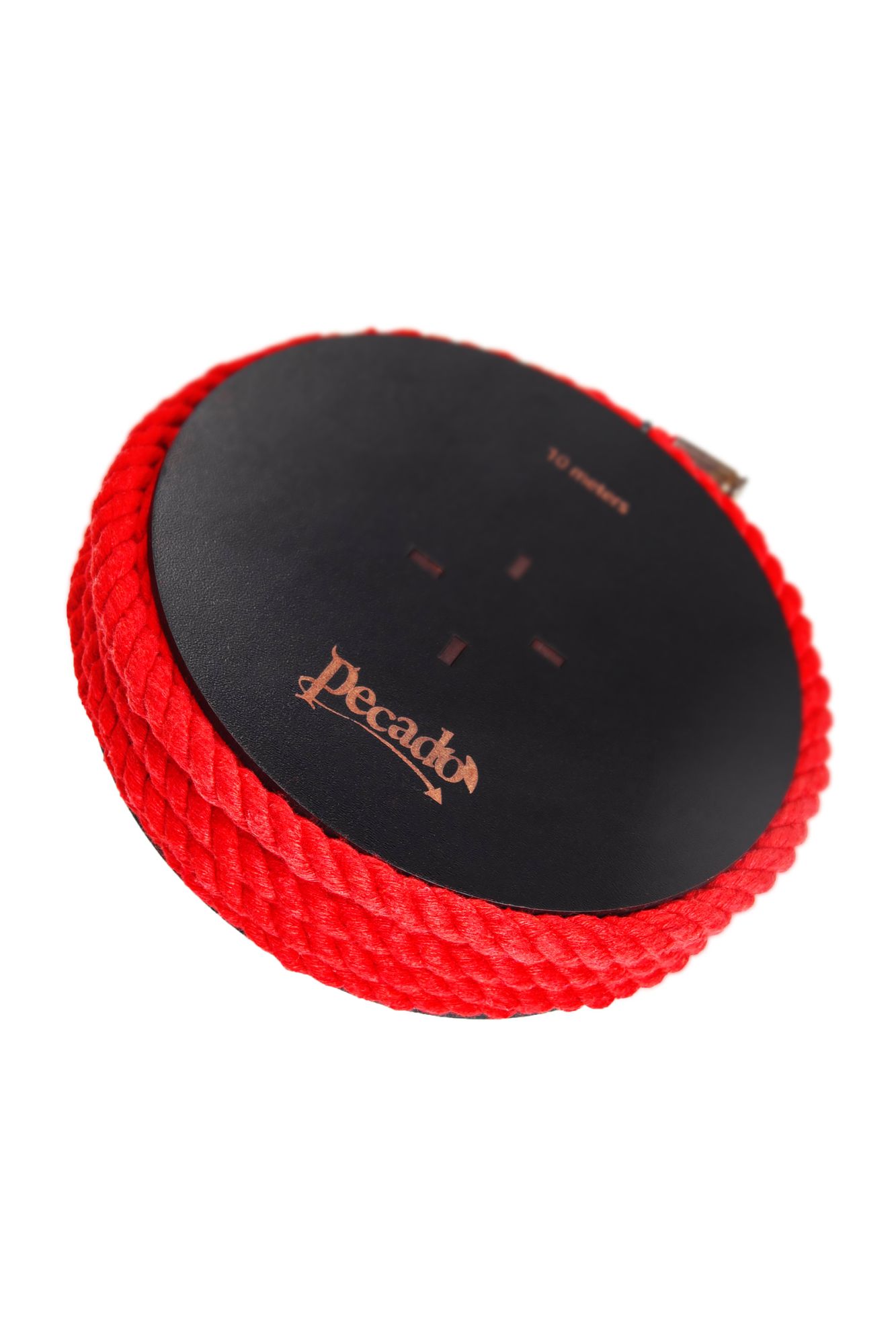 веревка для шибари pecado bdsm, на катушке, хлопок, красная, 10 м в Краснодаре