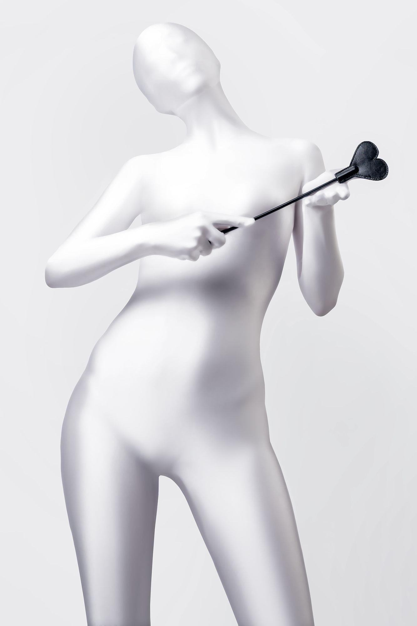 стек anonymo #0008, pu кожа, черный, 35 см в Краснодаре