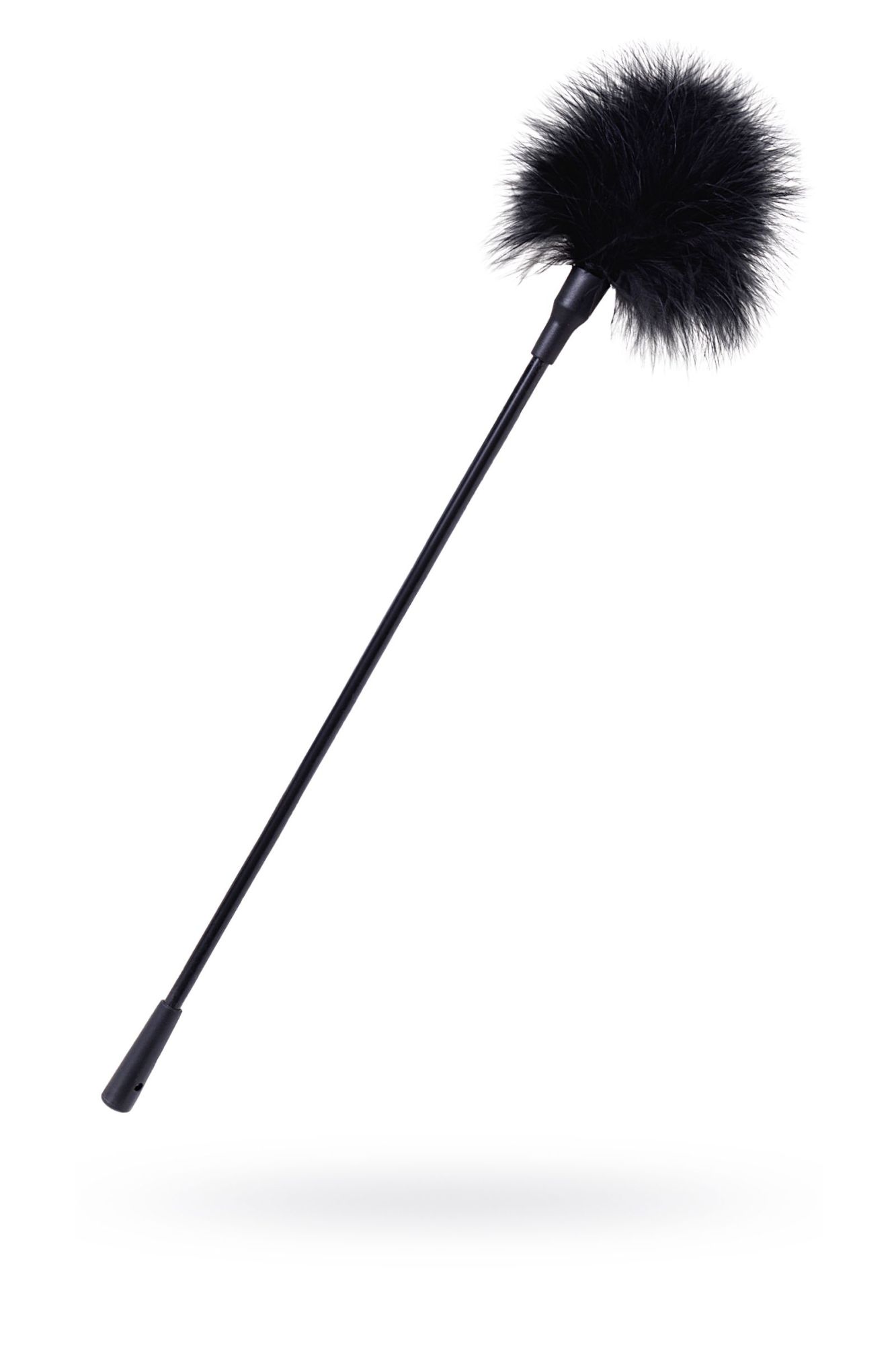 щекоталка toyfa theatre, пух, черная в Краснодаре